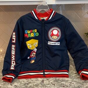 Super Mario Kids Jacket - Navy